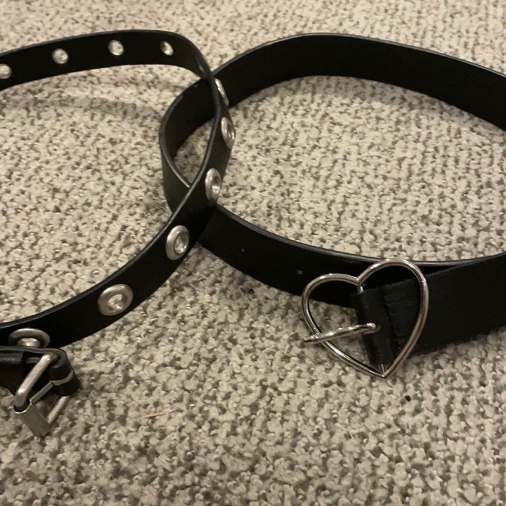 Brandy Melville belts (2)